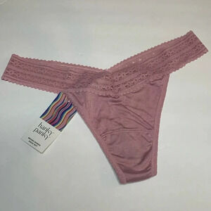 Hanky Panky Low Rise Thong Panty Lavender Size OS NWT